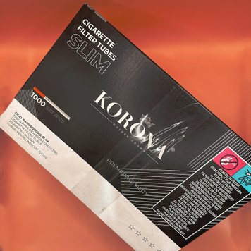 Гільзи Slim для тютюну Korona 36 фото