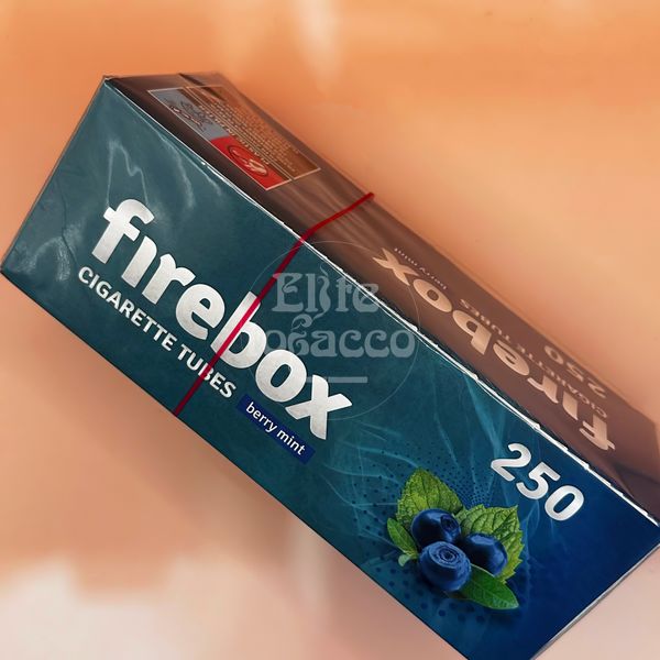 Цигаркові гільзи для тютюну Firebox Berry Mint 250шт 46 фото