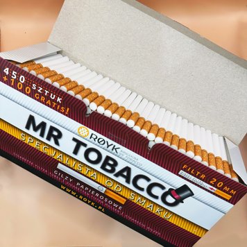 Гільзи довгий фільтр Mr Tobacco для цигарок 29 фото