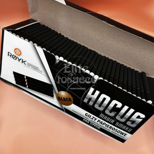 Гільзи для цигарок HOCUS BLACK 500 шт 33 фото